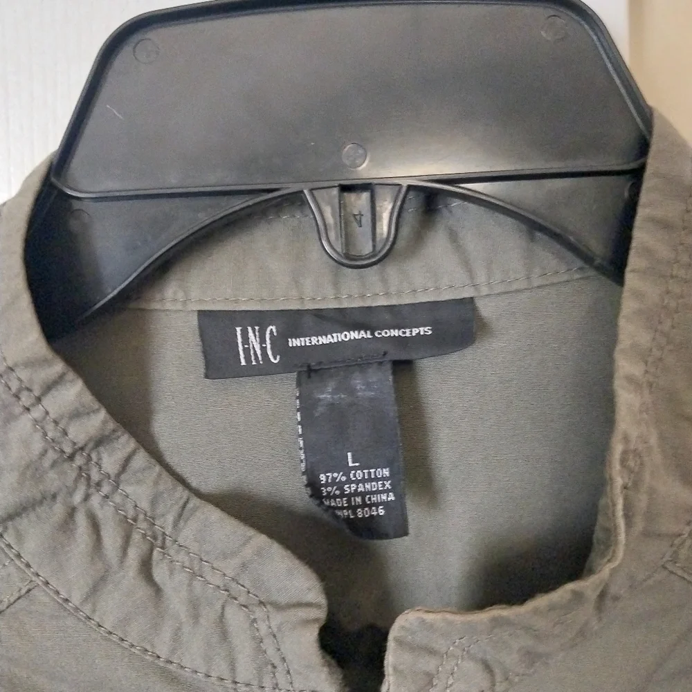 INC-Military Style Jacket - Picture 2 of 5
